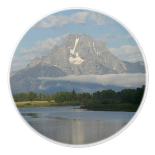 Pomo De Cerámica Río Jackson Hole en el Parque Nacional de Grand Te