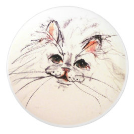 Pomo De Cerámica Ron Hevener Cat