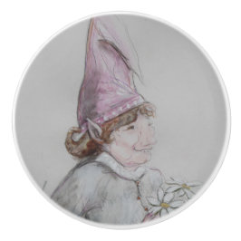 Pomo De Cerámica Ron Hevener Lady Garden Spirit