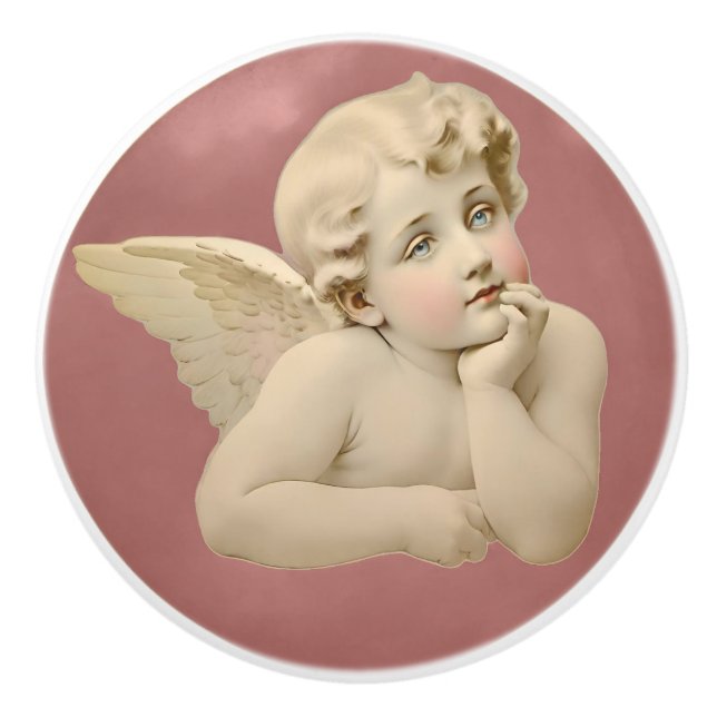 Pomo De Cerámica Ropa de ángel (Anverso)