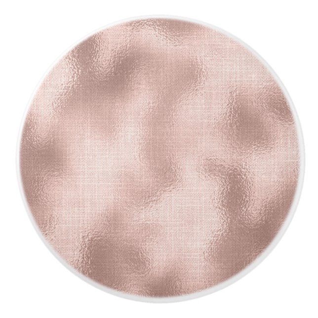 Pomo De Cerámica Rosa Rubor rosa (Anverso)