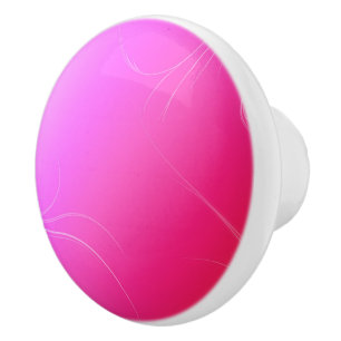 Pomo De Cerámica Rosas fuertes