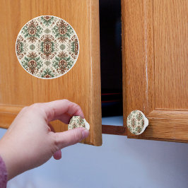 Pomo De Cerámica Rústico claro tradicional