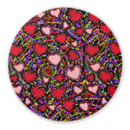 Pomo De Cerámica San Valentín