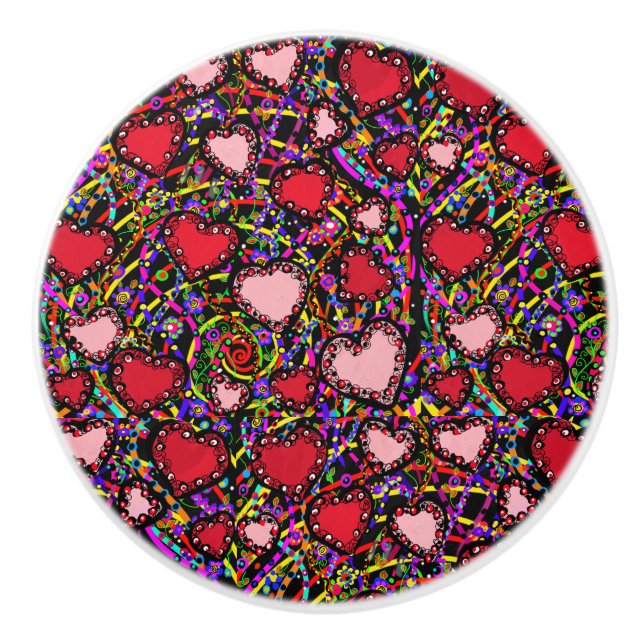 Pomo De Cerámica San Valentín (Anverso)