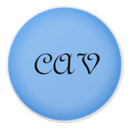 Pomo De Cerámica Sangria Cornflower Blue