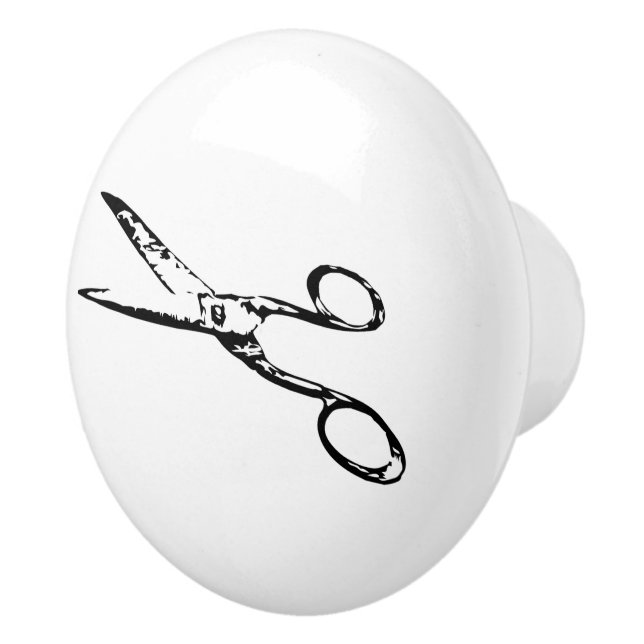 Pomo De Cerámica Scissor (Derecha)