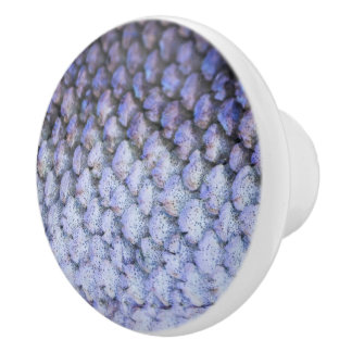 Pomo De Cerámica Shimmering Salmon