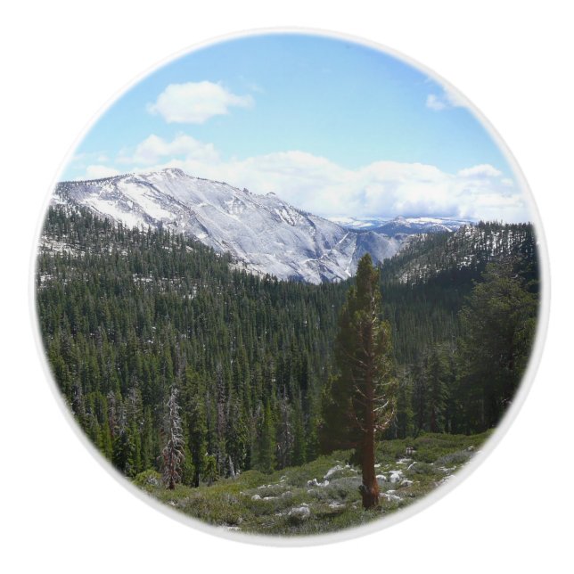 Pomo De Cerámica Sierra Nevada II de Yosemite (Anverso)