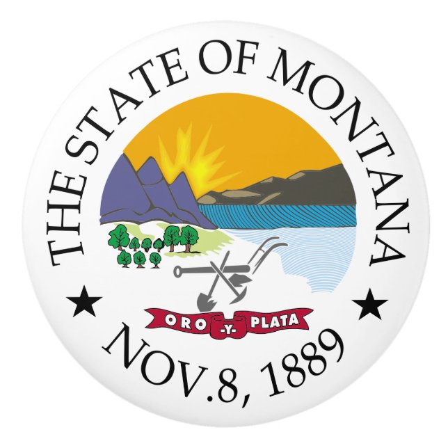 Pomo De Cerámica Signo de Montana (Anverso)