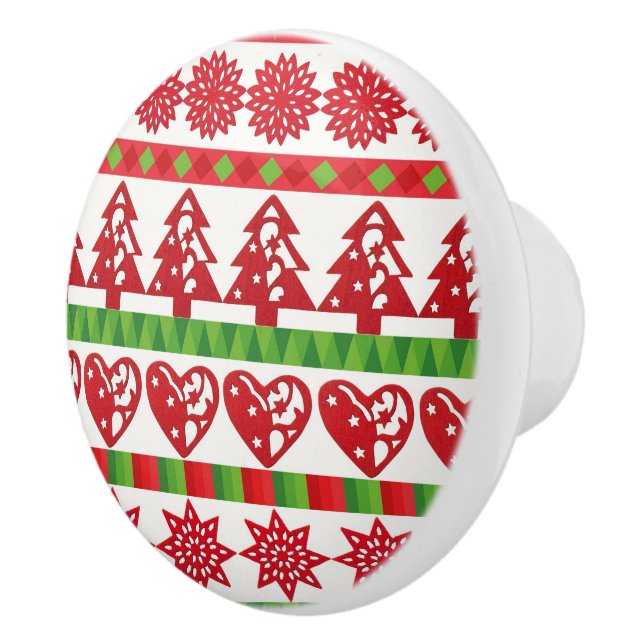 Pomo De Cerámica Símbolos navidades (Derecha)