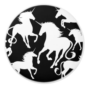 Pomo De Cerámica sistema de unicornios