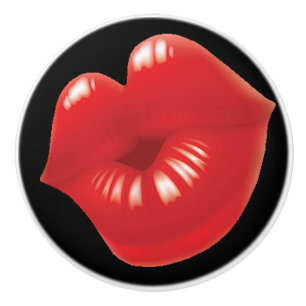 Pomo De Cerámica Sitio de las tiendas o de los chicas del beso