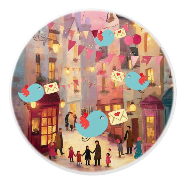 POMO DE CERÁMICA SO MANY VALENTINES FOR DELIVERY (Anverso)