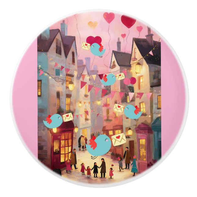 POMO DE CERÁMICA SO MANY VALENTINES FOR DELIVERY (Anverso)