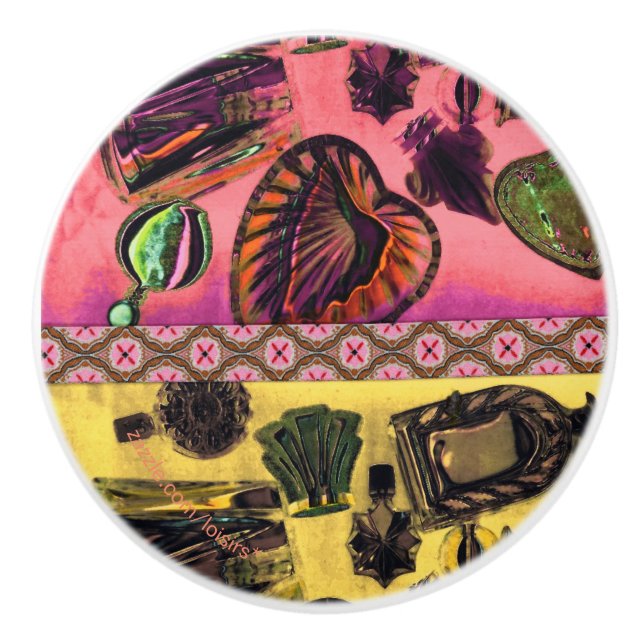 Pomo De Cerámica Sofisticado (Anverso)