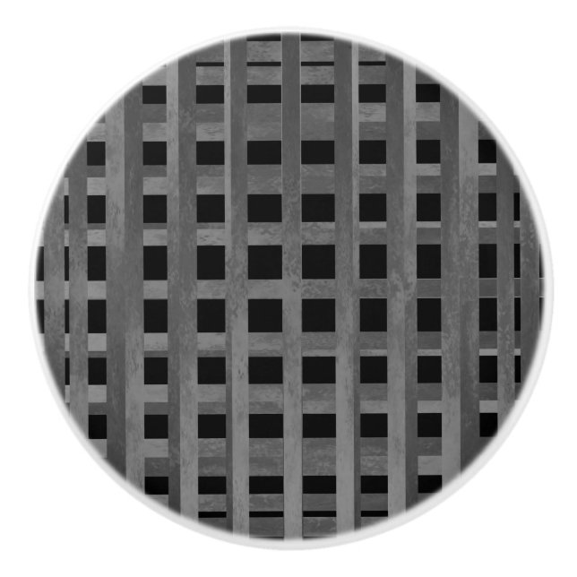 Pomo De Cerámica Sombras de plástico gris (Anverso)