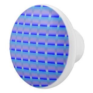 Pomo De Cerámica Sombras del azul