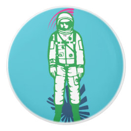 Pomo De Cerámica Spaceman Ceramic Knob