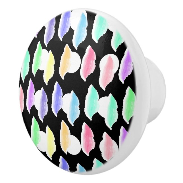 Pomo De Cerámica ¡Splash acuarela! (Derecha)