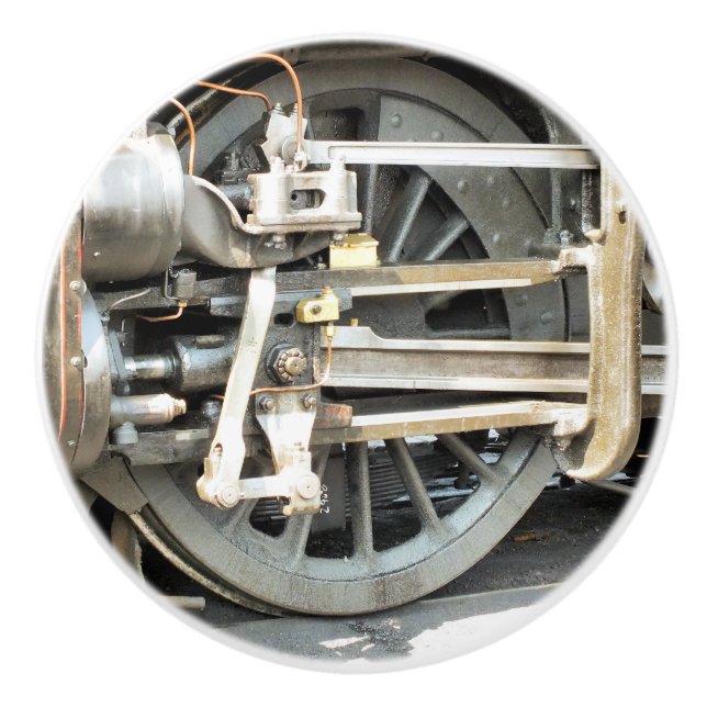 POMO DE CERÁMICA STEAM TRAINS (Anverso)