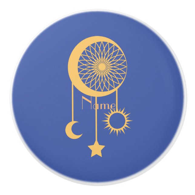 Pomo De Cerámica Sueño bohemio Catcher Thunder_Cove        (Anverso)