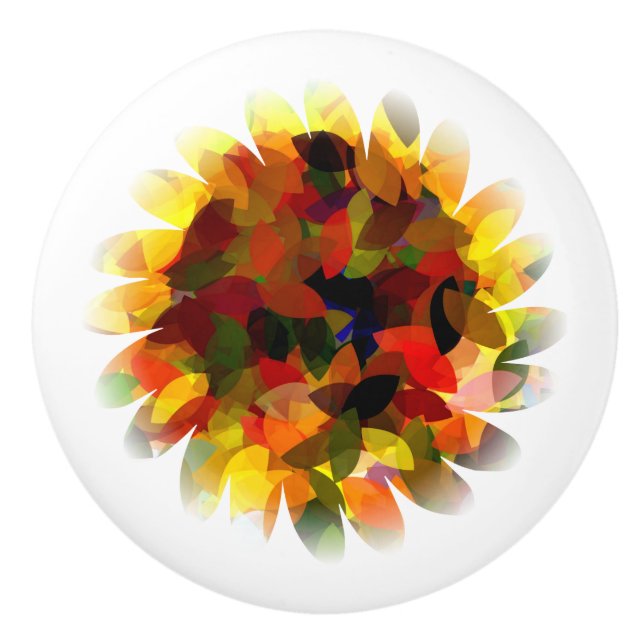 POMO DE CERÁMICA SUNFLOWER (Anverso)