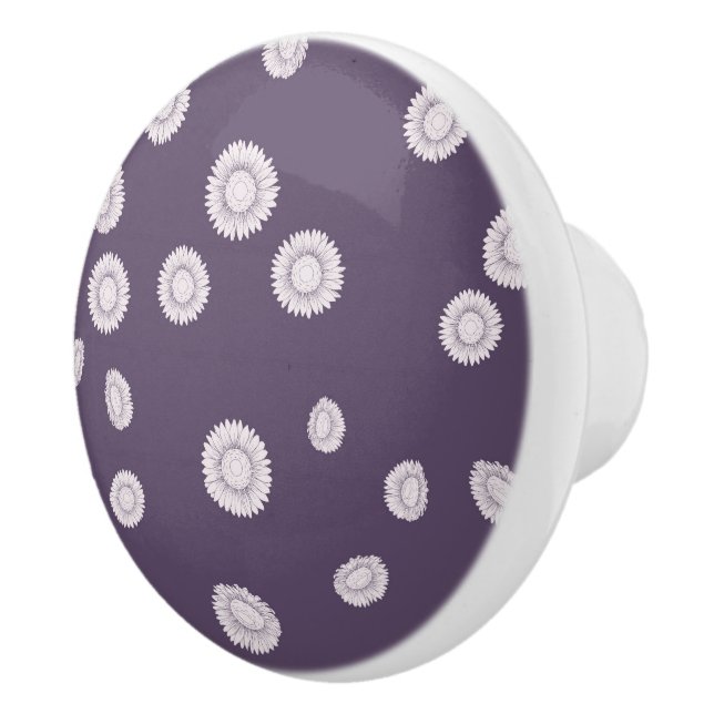 Pomo De Cerámica Sunflower (Derecha)