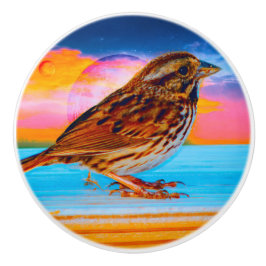 Pomo De Cerámica Sunset Melody