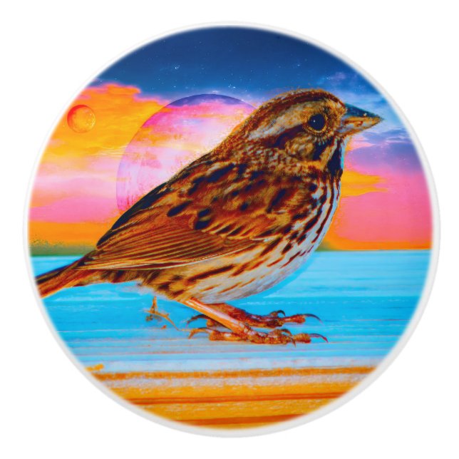 Pomo De Cerámica Sunset Melody (Anverso)