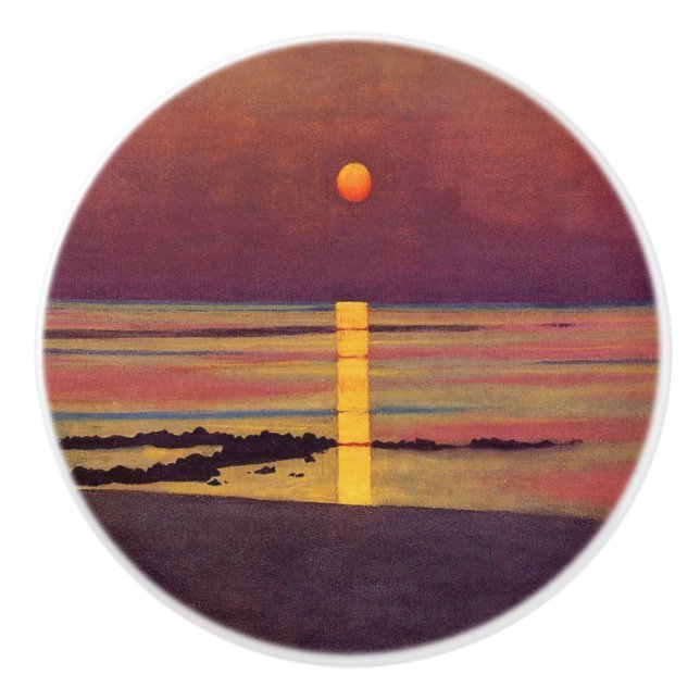 Pomo De Cerámica Sunset (por Félix Vallotton) (Anverso)