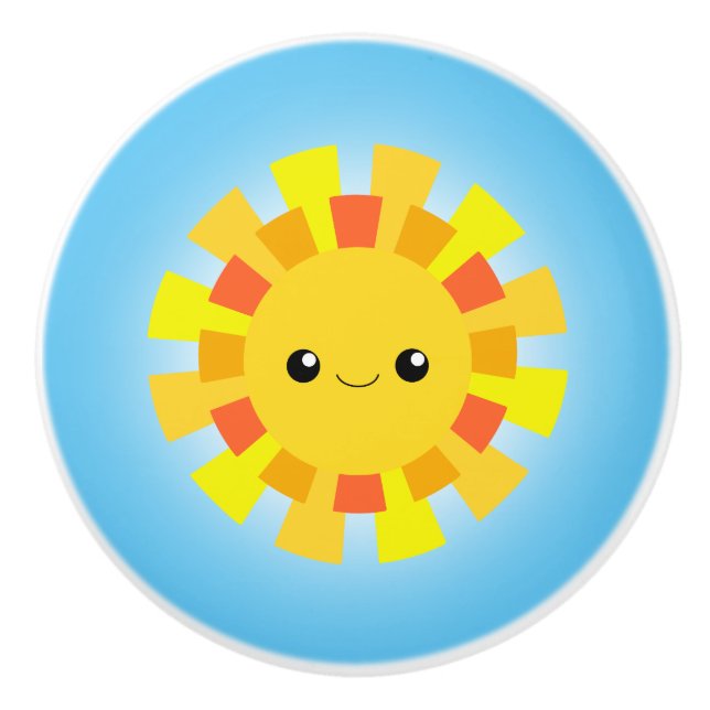 Pomo De Cerámica Sunshine (Anverso)