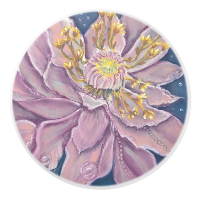 Pomo De Cerámica Supernatural Flower (Anverso)
