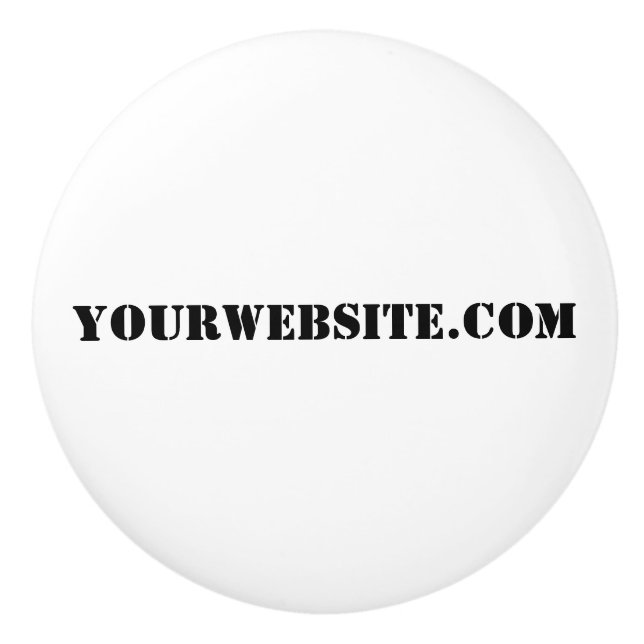 Pomo De Cerámica SuSitioWeb.com (Anverso)