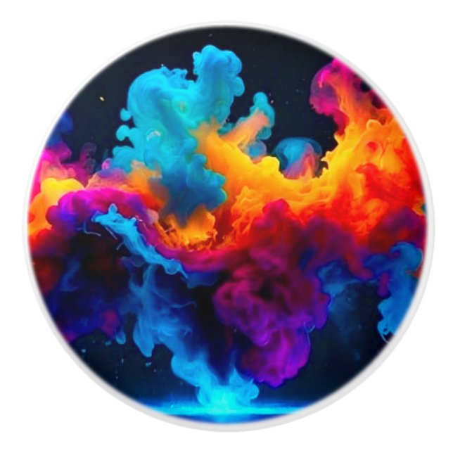 Pomo De Cerámica Tableros de cerámica silvestres (Anverso)