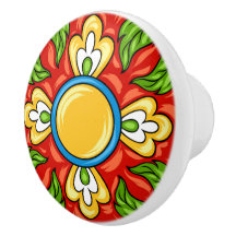 Talavera Tile Cajón de cerámica