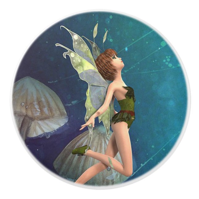 Pomo De Cerámica Tale de hadas Mystical Knob (Anverso)