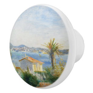 Pomo De Cerámica Tamaris, Francia, por Auguste Renoir Pegatina
