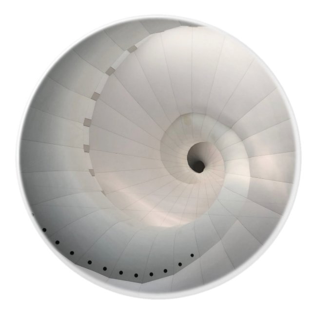 Pomo De Cerámica Tapa cerámica de la cubierta blanca irlandesa/Tira (Anverso)