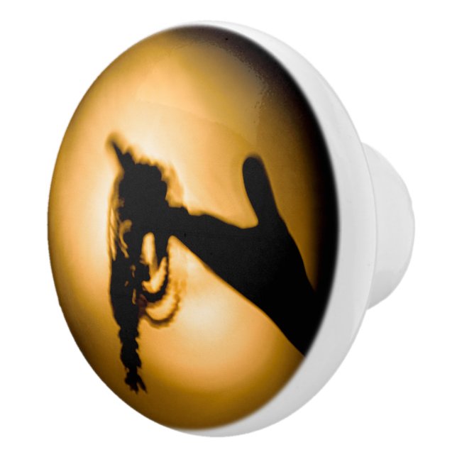 Pomo De Cerámica Tasbeeh Rosary Beads (Derecha)