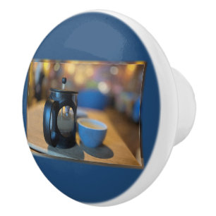 Pomo De Cerámica Té caliente
