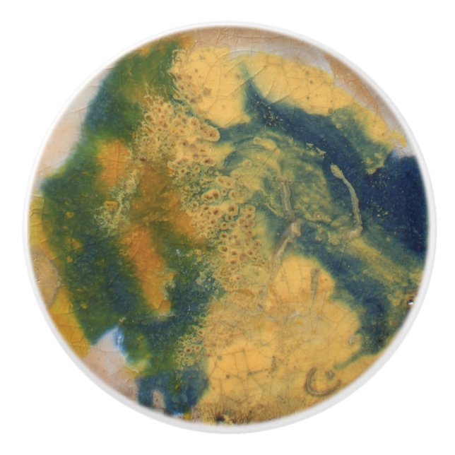 Pomo De Cerámica Textura de mármol (Anverso)