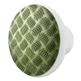 Pomo De Cerámica Textura metalizado a cuadros del suelo del acero