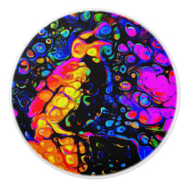 Pomo De Cerámica The Lonely Bird 4: Liquid Art Style