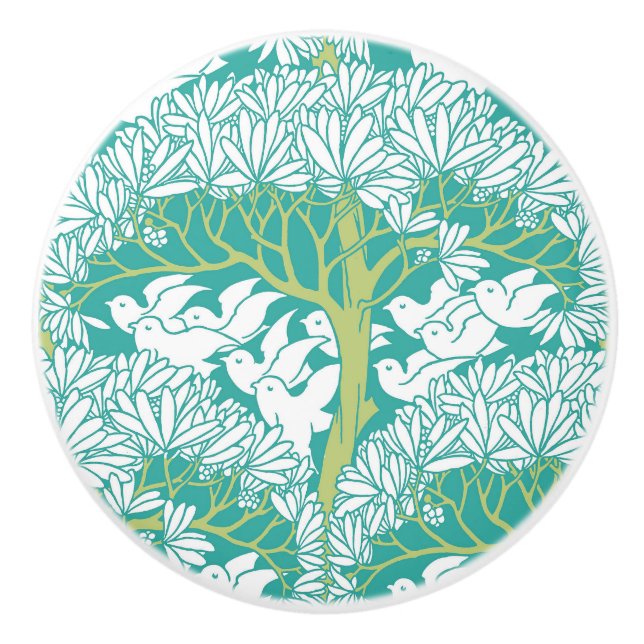 Pomo De Cerámica "The Savaric" de Voysey (Anverso)