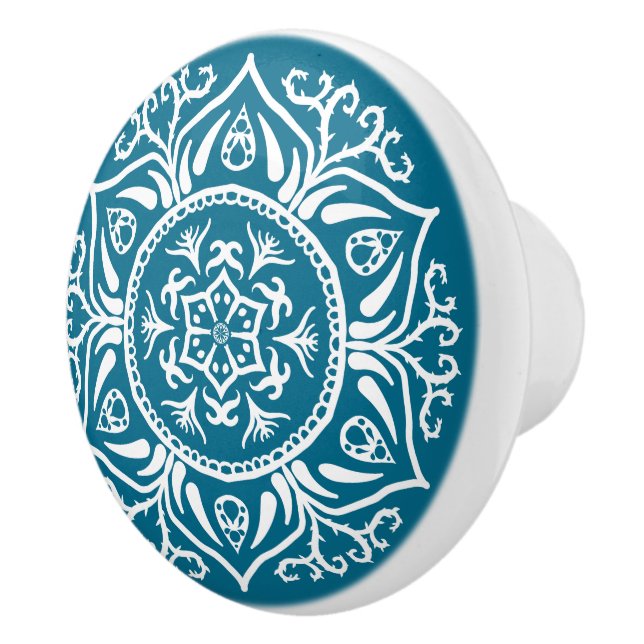 Pomo De Cerámica Tidepool Mandala (Derecha)