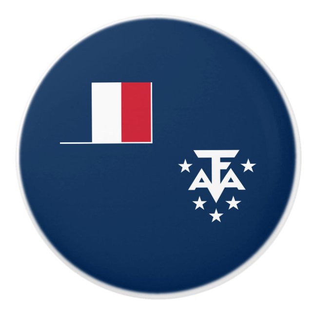 Pomo De Cerámica Tierras Antárticas del Sur Francés (Anverso)