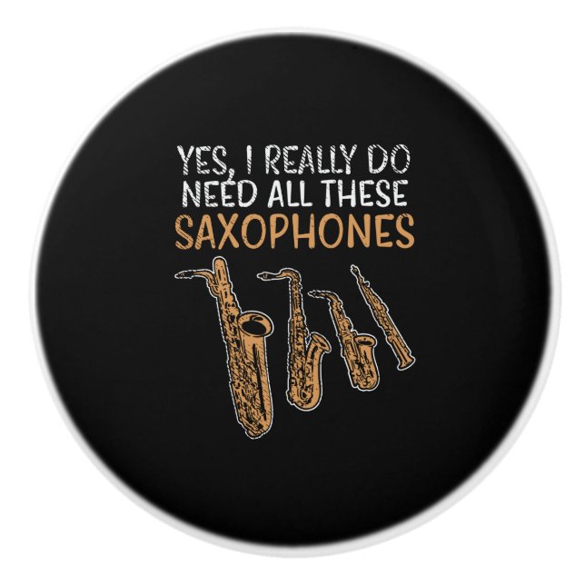 Pomo De Cerámica Tipos saxofónicos (Anverso)