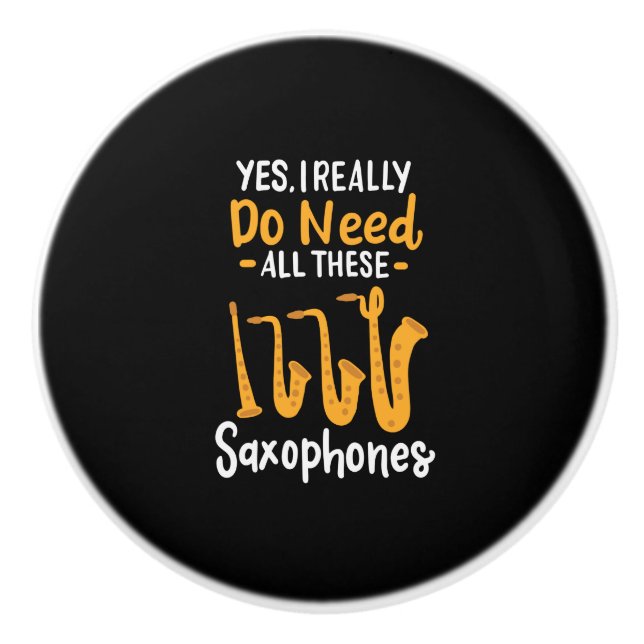 Pomo De Cerámica Tipos saxofónicos (Anverso)