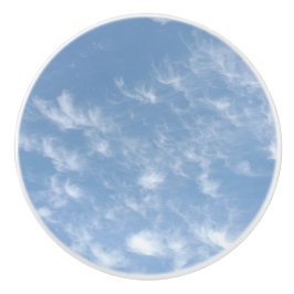 Pomo De Cerámica Tira cerámica de nubes